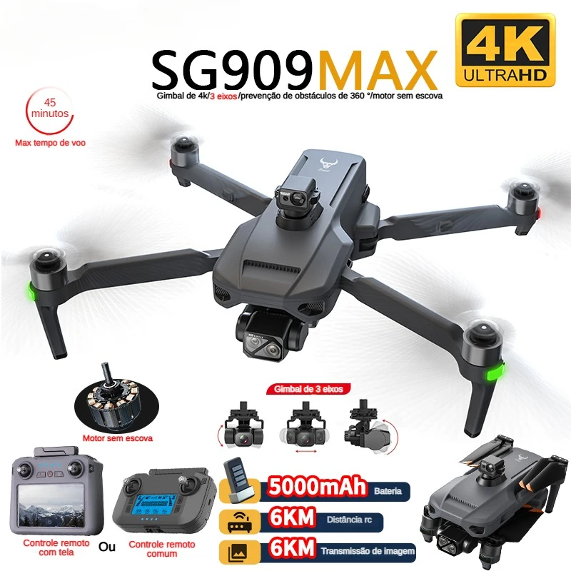 ZLL SG909 SG909MAX Profesjonal – Drone Racing Camera recenzja i cena